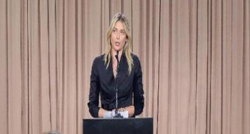 تقليص عقوبة إيقاف شارابوفا من عامين إلى 15 شهرا 